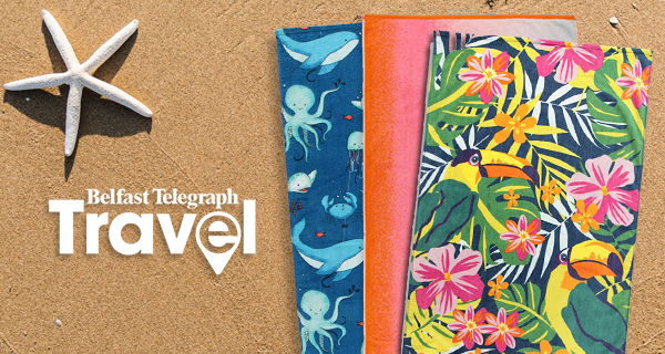 Win a holiday beach towel bundle from Belfast Telegraph Travel!