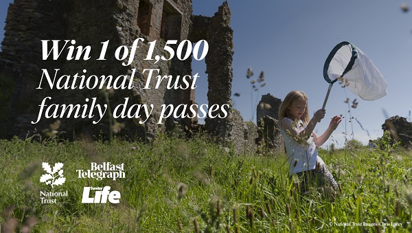 Win one of 1,500 family day passes to the National Trust