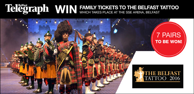 Win Family Tickets to The Belfast Tattoo